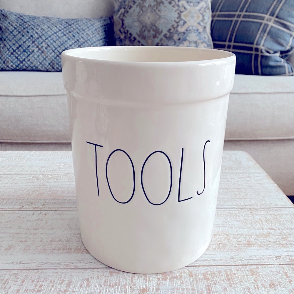 Rae Dunn “Tools” utensils holder / crock